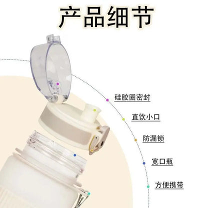 Gabby Dollhouses Cute Water Bottles 550ml Girls Kawaii Cup Kids School Outdoor Sport Flasks Women Office Home Plastics Mug Gift