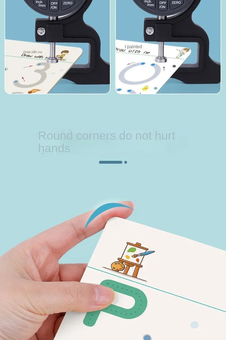 Children Magical Tracing Workbook Montessori Learning Educational Writing Toys Reusable Pen Control Training Copybook for Kids