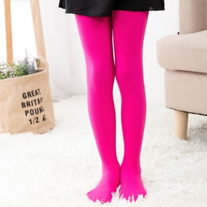 Premium Girls Ballet Dance Tights - Soft Footed Stockings for Dance, Halloween & School Uniform
