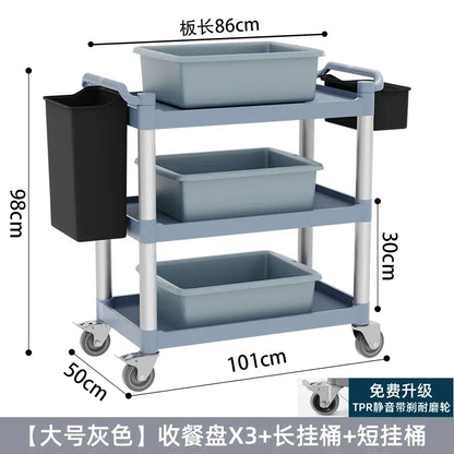 Loading Storage Trolley Cart Tool Service Cart Auxiliary Tool Trolley Carrito De Almacenamiento Con Ruedas Organizer Cart ST042