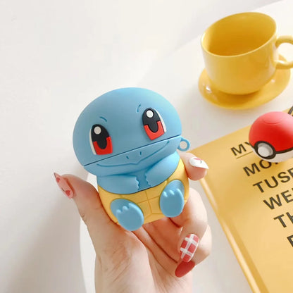 Cute Cartoon Eevee Squirtle Bulbasaur For Airpods 1 2 3 Pro Pro 2 Case Silicone Earphone Case Accessories Cover