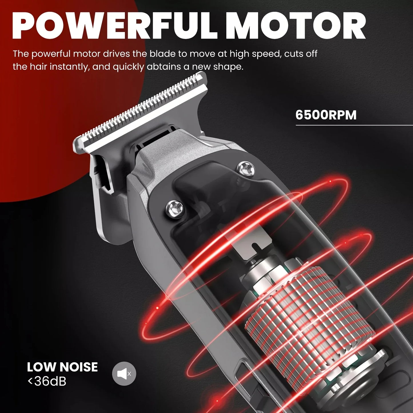 SEJOY Professional Hair Clippers for Men Hair Trimmer Kit Cordless Barber Machines Men's Shaver Gifts