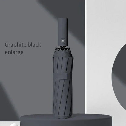 DIXSG 24 Bone Fully Automatic Double Bone Folding Umbrella For Sun UV Protection Rain Resistance And Strong Wind Resistance
