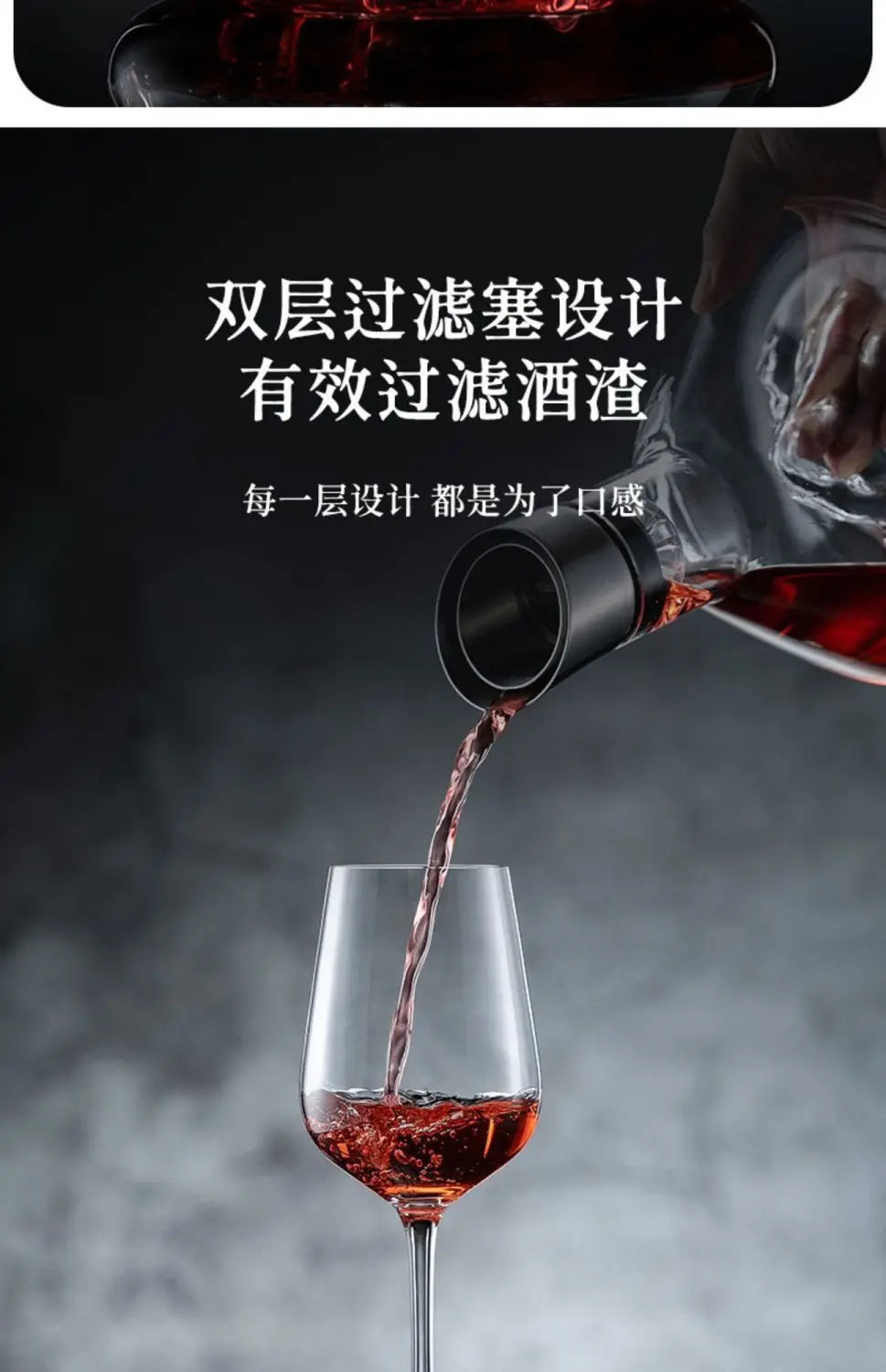 1500ML Iceberg Whisky Wine Decanter Handmade Lead-free Crystal Wine Pourer Carafe Thickened Wine Dispenser Pot Bar Accessories