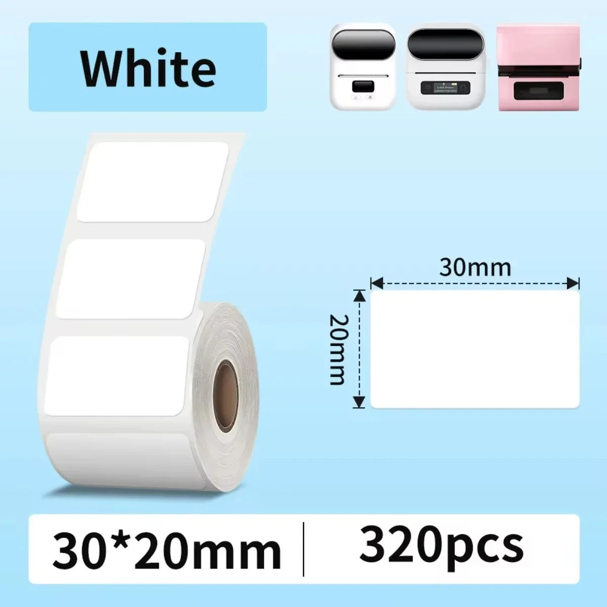 Thermal paper Label Maker Paper M110 Label for Small Business Multi-Purpose Thermal Sticker for M110 M221 M200 M220 Printer