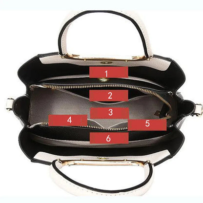 Luxury Designer Handbag 2025 - Women Leather Shoulder Bag Printed Monogram Crossbody