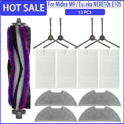 Main Side Brush HEPA Filter Mops Colth Dust Bag For Obode A8 Plus / ETA Aurum PRO 6241 Robotic Vacuum Cleaner Accessories