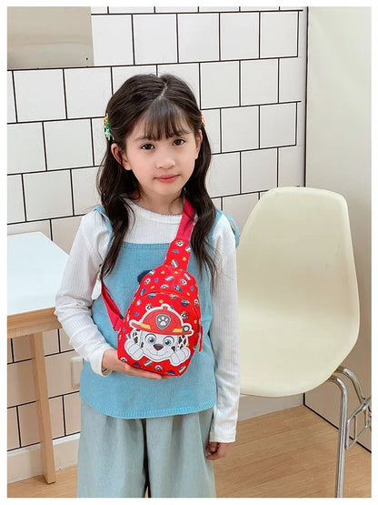PAW Patrol New Kids Coin Wallet Cartoon Cute Boobs Bag 2025 Boys Girls Fashion Casual Crossbody Bag Gift