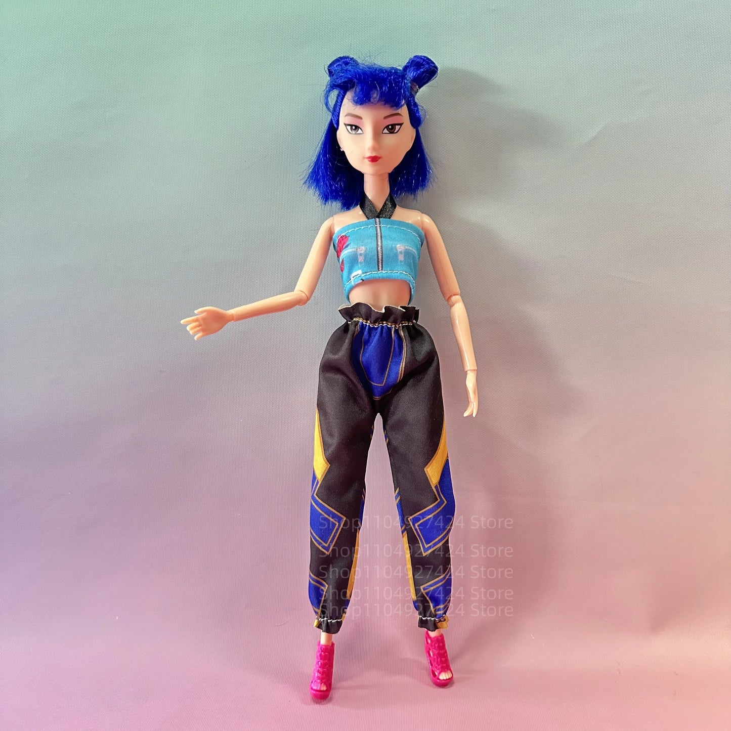 2025 NEW Kpop Demon Hunters Action Figure Vinyl Doll Toy Kawaii Huntrix Anime Figures Rumi Mira Zoey For Children Christmas Gift