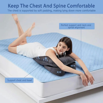 1PCS Face Down Pillow Flacewesta Massage BBL Prone with Memory Foam Ergonomic for sleeping Vitrectomy Neck Pain Retinal Surgery