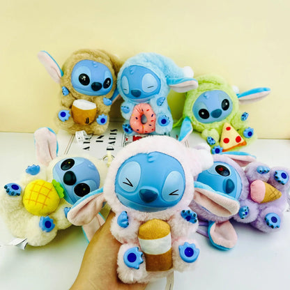 New Stitch Eat Some Thing Before Sleep Series Vinyl Blind Box Bag plush Pendant Cute Doll Mystery Box Toy Adult Birthday Gift