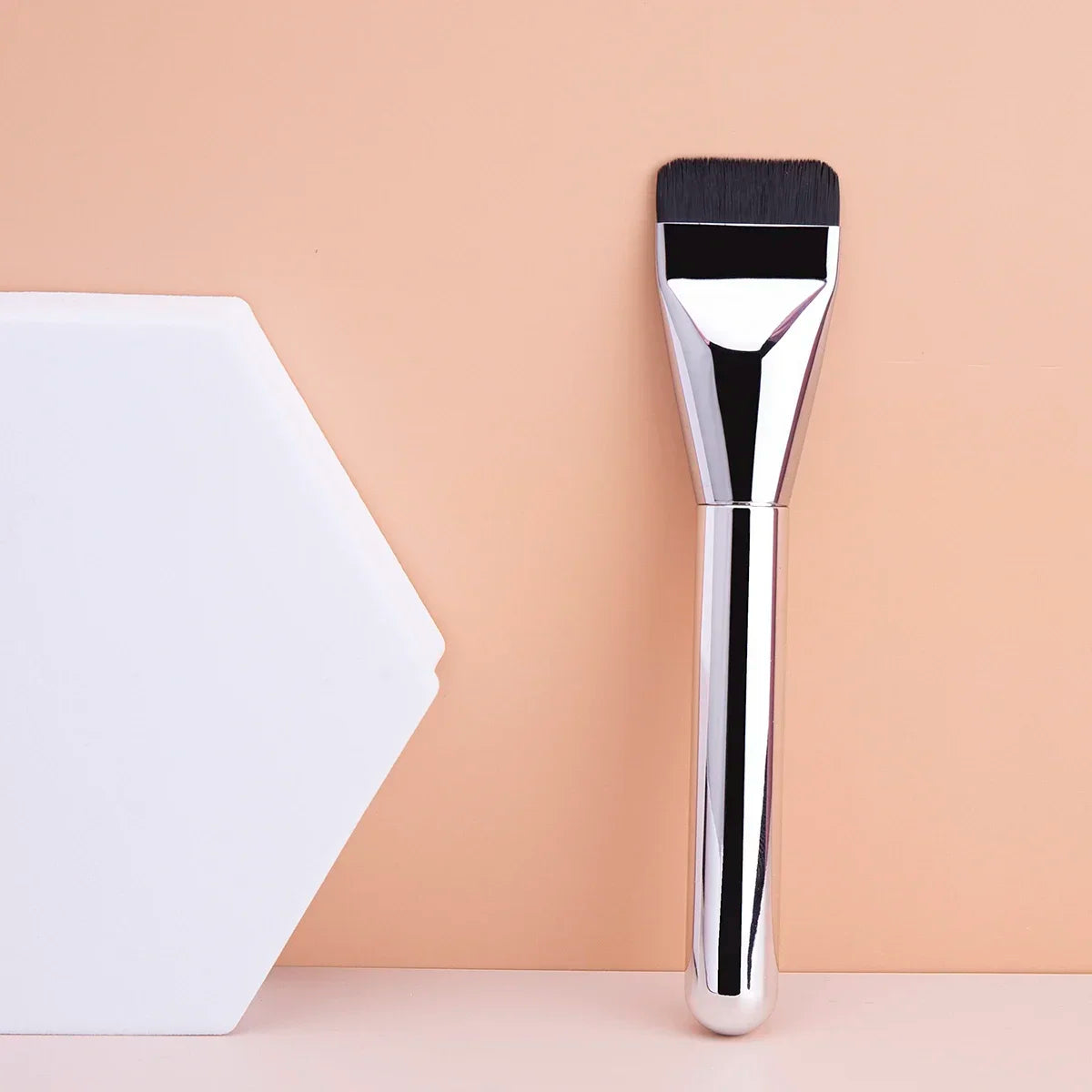 Ultra Thin Foundation Brush Lightweight and Thin Face Contour Brush Flat Contour Brush Blending Foundation Cream Makeup Brushes