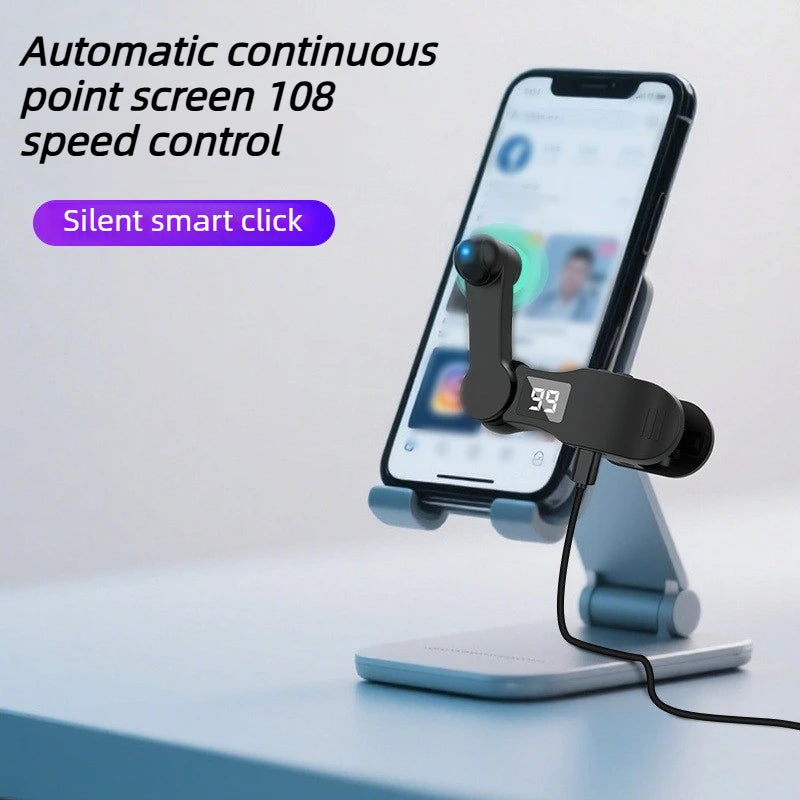 Automatic Screen Tapper Auto Clicker Tool Adjustable Speed for Gaming Live Streams Shopping Reward Tasks Phone App Accessory