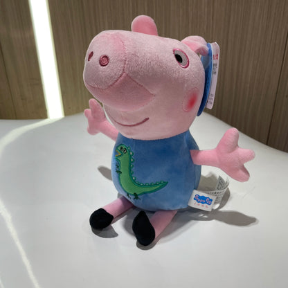 30CM Original Peppa Pig Page Pig Grandpa Pig Grandma Plush Toy Children Page Boy Girl Doll Peppa George Doll Birthday Gift