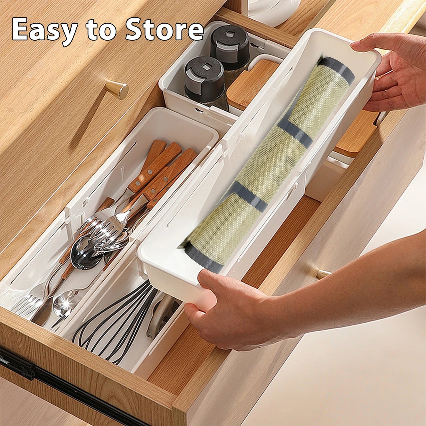 Silicone Bread Loaf Pan Liners, Reusable Nonstick Bread Pan Baking Mat for  9.5 x 5 Inch or 1.5LB Bread Pans, Heat Resistant