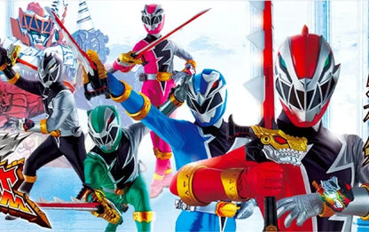 Anime Cosplay Kids Ranger Knight Dragon Team Cosplay Costume Jumpsuit Halloween Party Cosplay Halloween Carnival Suit