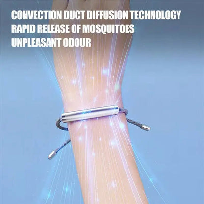 Anti Mosquito Insect Bracelet Natural Waterproof Spiral Wrist Bands