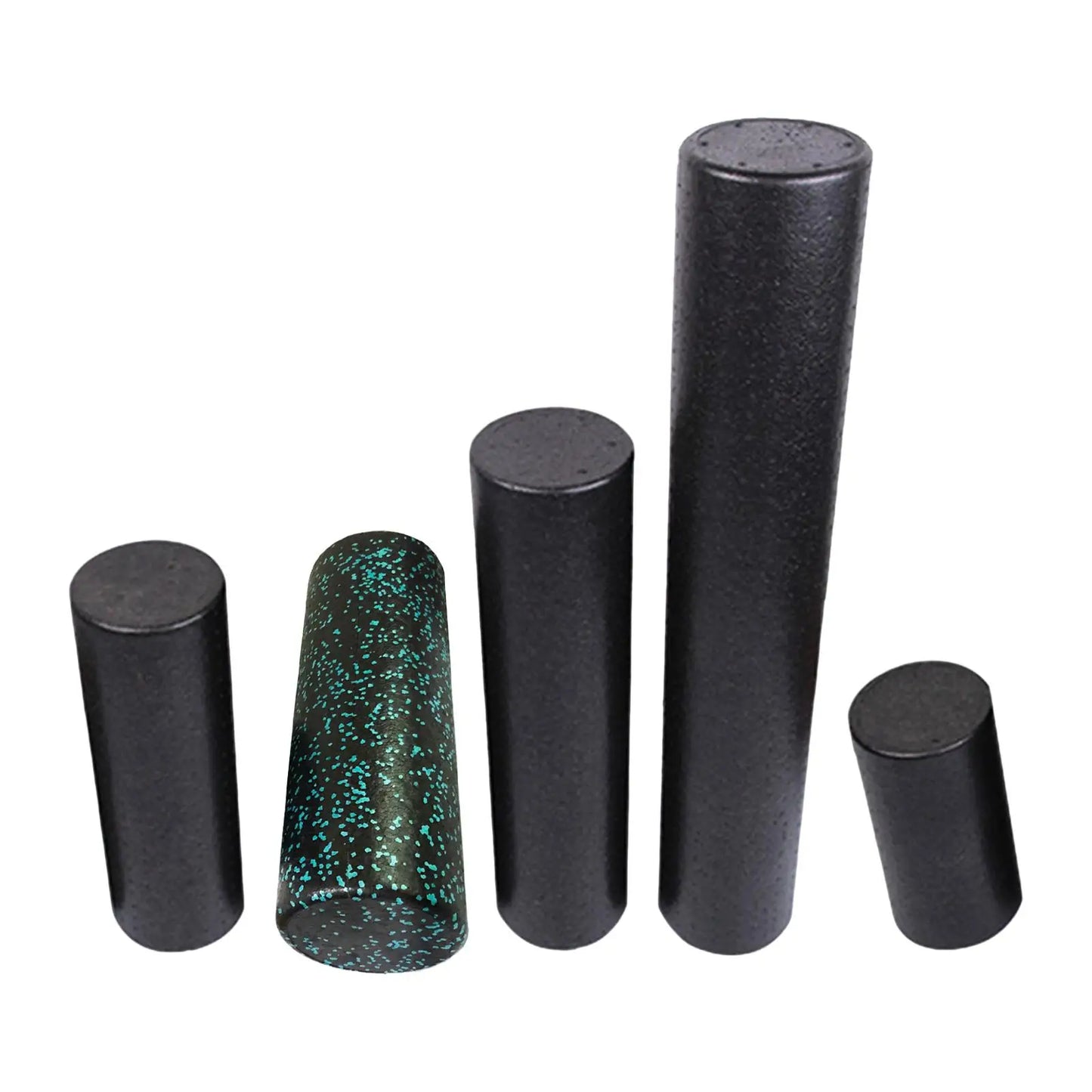 High Density Round Foam Roller Balance Trainer Lightweight Pilates Yoga Column for Arm Back Waist Leg Home Gym