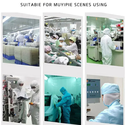 Isolations-Arbeitskleidung vom geteilten Typ. Wiederverwendbare, antistatische Unisex-Sicherheitskleidung mit Taschen. Staubdichte, saubere Lackmaterialien