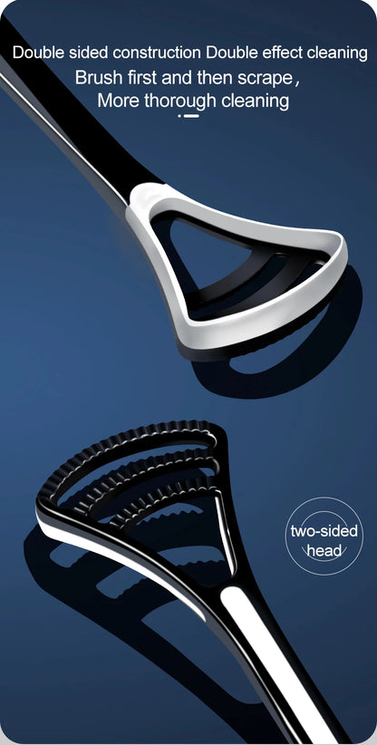 Fawnmum Silicone Tongue Scraper 1Pcs Macaron Color Tonger Brush Cleaning Tools Toothbrush Oral Care Fresh Breath Safe Clean