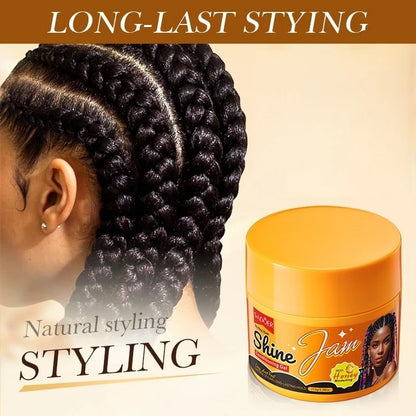 113g of Glossy Styling Jelly Hair Gel, with a Refreshing and Non-Sticky Texture, Easy to Care for Hair Details, Allowing You to Change Your Hairstyle at Will and Showcase a Fashionable and Individualistic Charm.