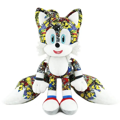 Sonic shadow  peluches toy 20-45cm cartoon hedgehog Amy Rose knuckle tail soft stuffed doll child birthday Sonic peluches toys