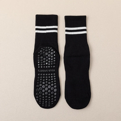 Pilates Socks with Grips for Women Yoga Socks Barre Socks Non Slip Socks of 1/2/3/6pairs