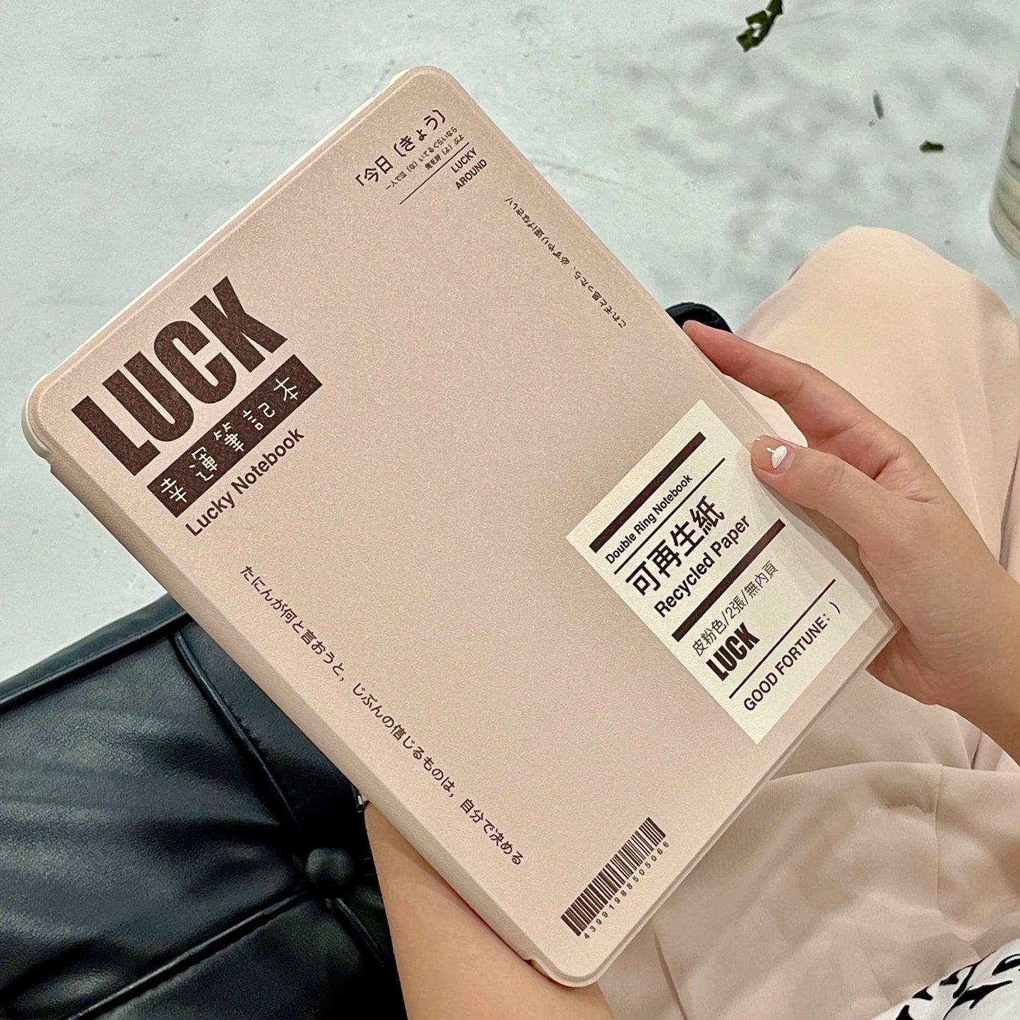 Cute notebook For iPad Case 2024 Air 11 13 M2 Pro 11 12.9 13 Case 10.2 7/8/9/10 10th Gen Cover 10.5/9.7 inch Air 3 4 5 10.9 Case