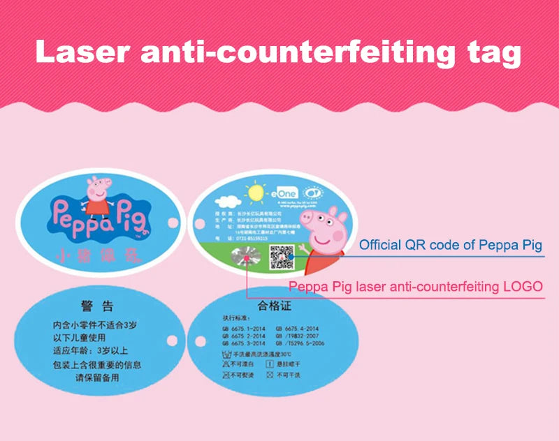 Peppa Pig 12cm Small Pendant Plush Doll George Pig Backpack Pendant Key Decoration Children's Gifts Cartoon Anime Toy Ornaments