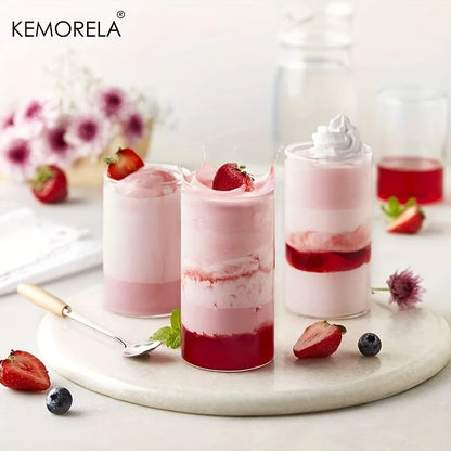 6/4PCS 15/19 Oz BPA Free Borosilicate Drinking Glasses Set Heat Resistant, Dishwasher Safe For Cocktail Whiskey Soda Water Beer