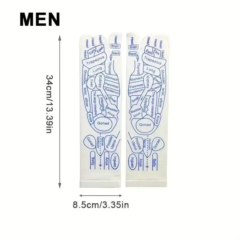1 Set Socks Acupressure Foot Care Massage Relieve Tired Feet Massager Reflexology Socks Foot Acupoint Massage Tool Physiotherapy