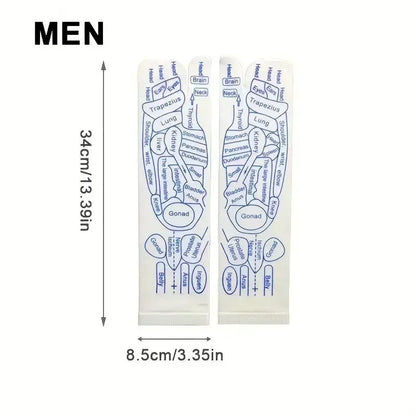 1 Set Socks Acupressure Foot Care Massage Relieve Tired Feet Massager Reflexology Socks Foot Acupoint Massage Tool Physiotherapy