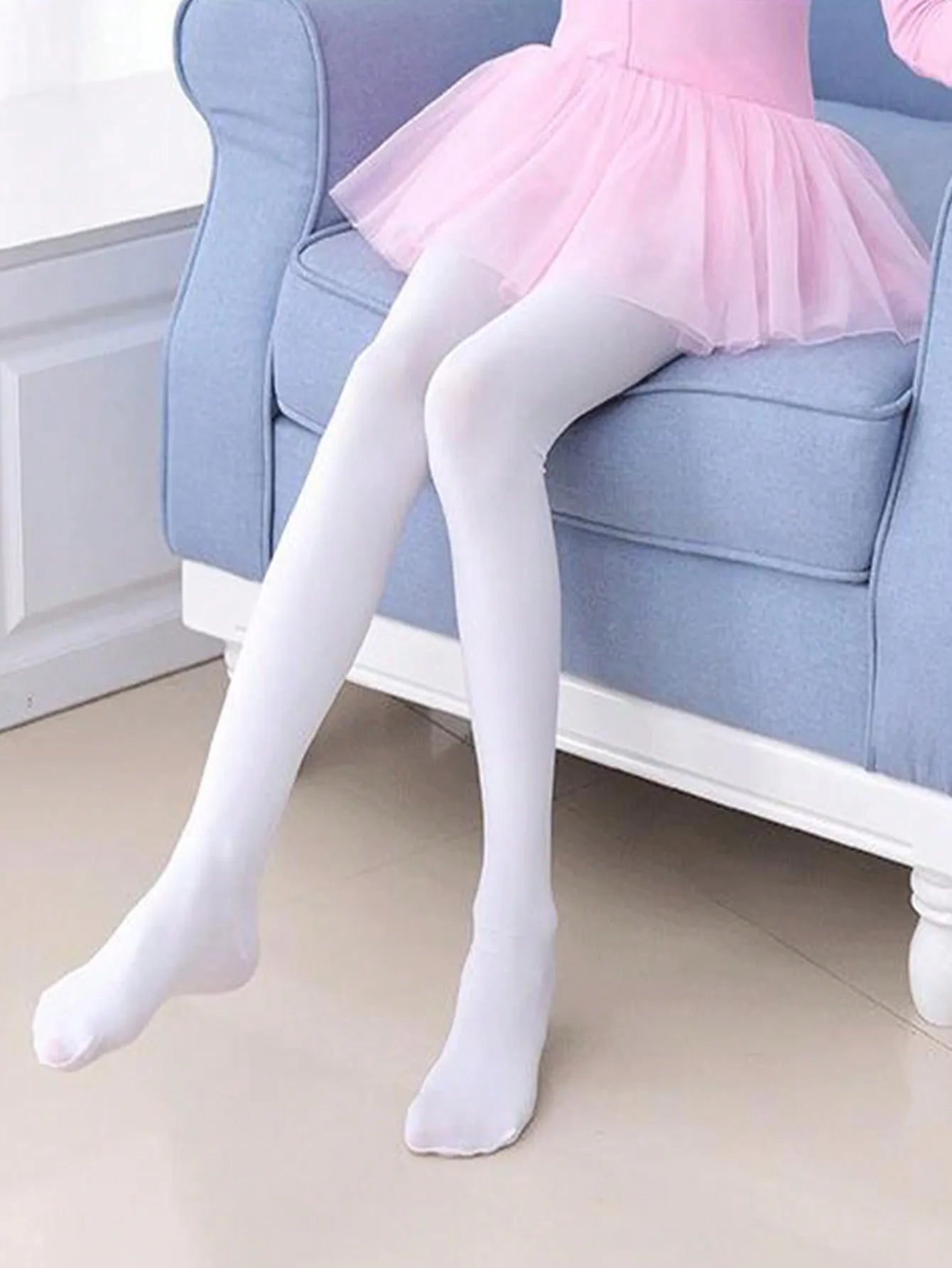 4pcs Summer Kids Pantyhose for Girls Fashion Solid Color Series Ballet Tights for Girls Soft Thin Breathable Leggings Stocking