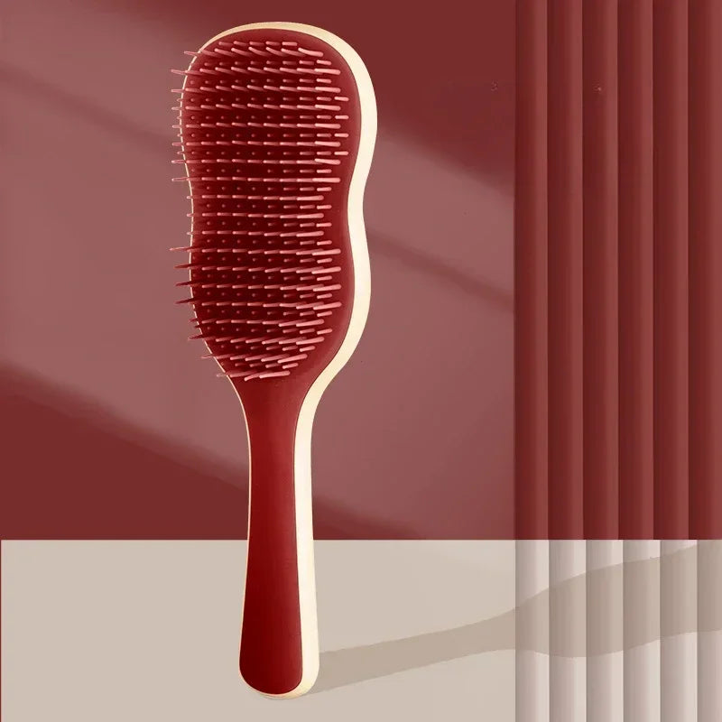 Massage Hair Comb Anti Detangling HairBrush Hair Styling Detangler Fast Blow Drying Curling Hair Brushes Comb Hairdressing Tools