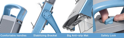 Kitchen Accessories Mandoline Slicer, ONCE FOR ALL. Vegetable Slice, Food Chopper, Cutter, Dicer Fruit, French Fry, Julinner