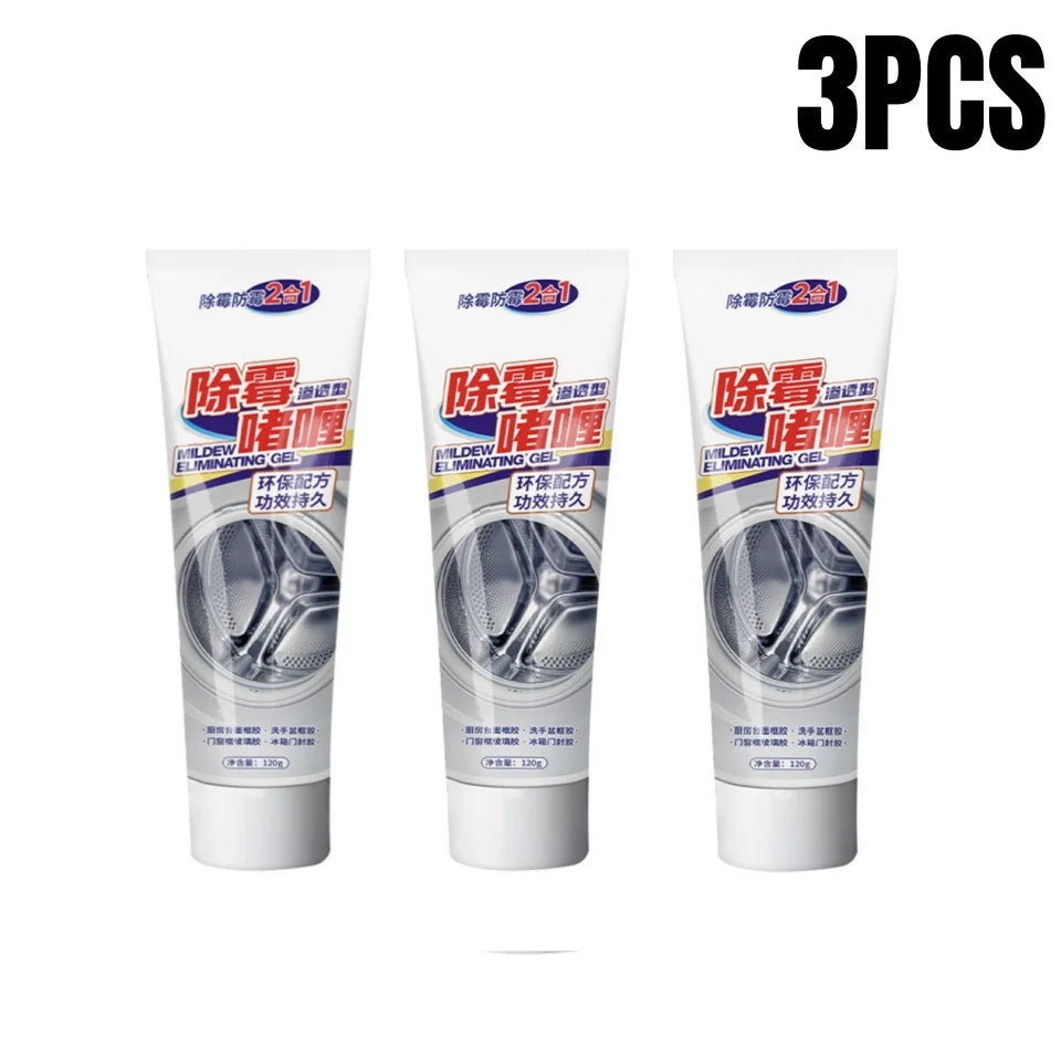 1/2/3/5pcs Mold Remover Gel For Kitchen Bathroom Washing Machine Anti-Mold Cleaning Gel Refrigerator Rubber Ring Removing Mold