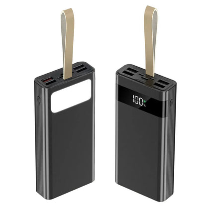 20000mAh Power Bank Portable Fast Charger 4 USB High Volume LED Battery Pack