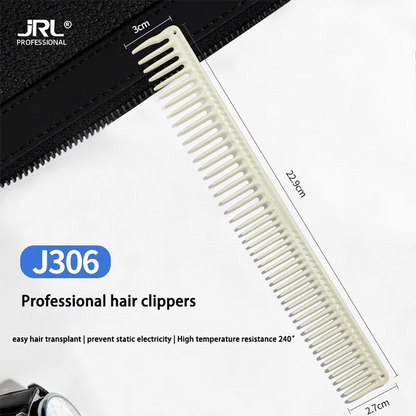 JRL Professional Barber Comb - Heat Resistant 240° Hairdressing Comb for Styling