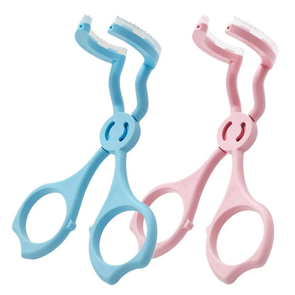 Soft Lens Applicator Tool Soft Eye Lens Holder With Integrated Soft Silicone Strip Portable Beginner Eyelid Opener Solution