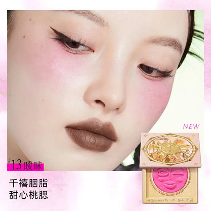 Girlcult Soft Matte Blush Long Lasting Pigmented Natural Velvet Finish Tiktok Trending Aesthetic Blusher for Cheeks
