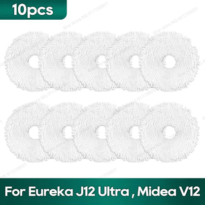 Compatible for Eureka J12 Ultra, Midea V12 Accessories Main Side Brush Hepa Filter Mop Rag Dust bag