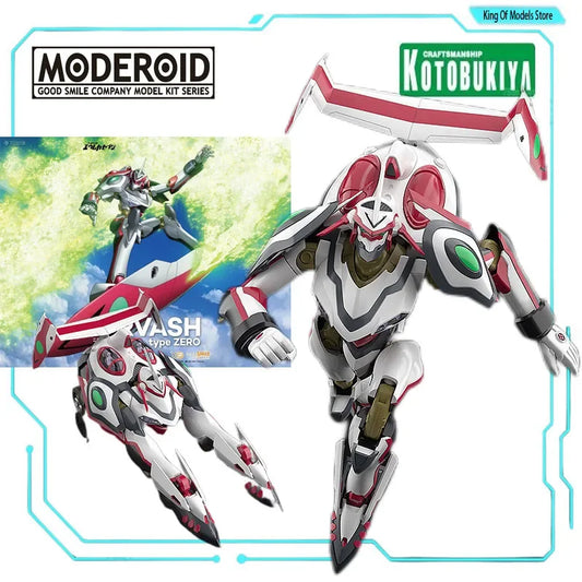 GSC Original MODEL KIT MODEROID Psalms of Planets Eureka SeveN NIRVASH TYPE ZERO Anime Action Figure Assembly Toys for Boys