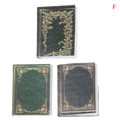 Hot New 10/6/4/3pcs 1/12 Dollhouse Miniature Mini Books Model Furniture Accessories