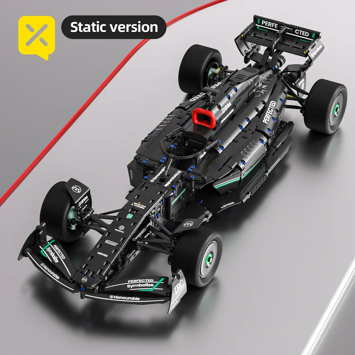 Car Building Set Building Blocks Car Cool Collection Model Toy Collection Decoration Ideal Birthday Gift for Adult Car Lovers