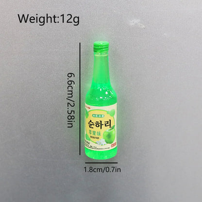 South Korean Ins Cute And Interesting Simulation Of Small Snacks Miniature Refrigerator Sticker Magnetic Magnet Decoration Gift