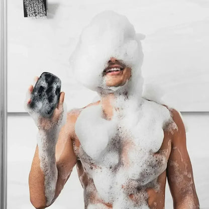 1pc Soft Silicone Body Cleansing Brush For Exfoliation Convenient Practical Easy To Clean Pamper Yourself Silicone Bath Brush