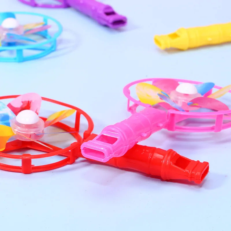 20Pcs Colorful Whistle Windmill Noise Maker Toys for Kids Birthday Party Favors Pinata Filler Baby Shower Gift School Prizes