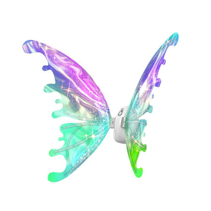 Halloween Children Electric Butterfly Wings Elf Wings Costume Magic Led bats Wing Cosplay Dress Up for Kids Cats Dogs
