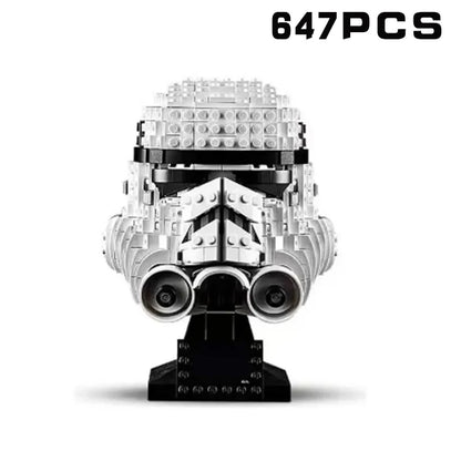 Moc Space Wars Helmet Stormtrooper Vader Fighter Building Blocks 75351 Model Bricks Toys For Kids Birthday Xmas Gifts Home Decor