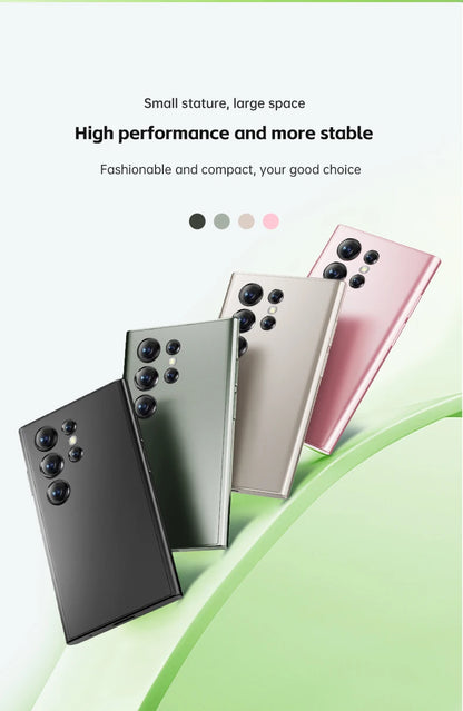 SERVO S26 Mini Android Smartphone 3G WCDMA Dual Camera 16GB ROM Play Store WhatsAPP WiFi Hotspot 2SIM Card Small Smart Cellphone